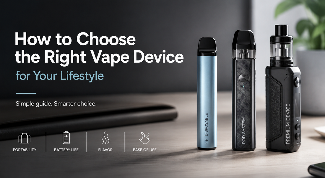 How to Choose the Right Vape Device for Your Lifestyle