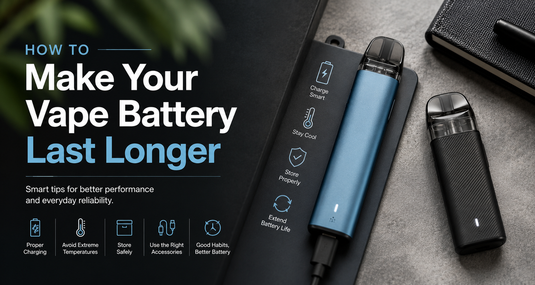 How to Make Your Vape Battery Last Longer