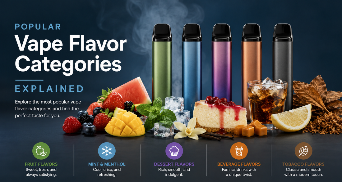 Popular Vape Flavor Categories Explained