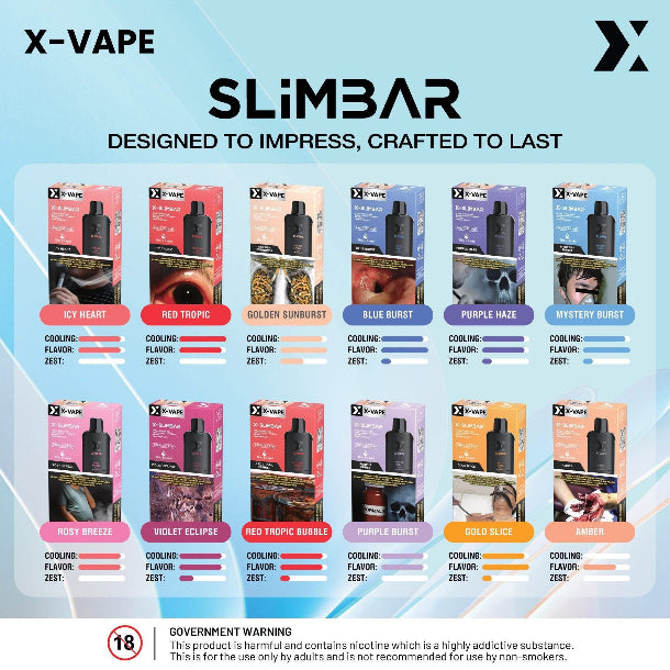 Slimbar / 15000 / X vape XVape slimbar