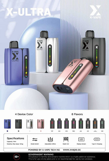 X-Vape Ultra / XVape X-Ultra 15000 puffs