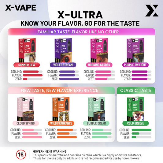 Xvape Ultra Prefilled Pods